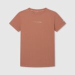Pepe Jeans logopainatus t-paita poika kurpitsa appelsiini TB001617