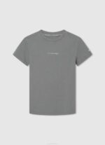 Pepe Jeans logopainatus t-paita poika luonnonvalkoinen TB001643 - Image 3