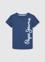 Pepe Jeans logopainatus t-paita poika maltaat TB001652 - Image 5