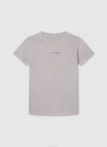 Pepe Jeans logopainatus t-paita poika norsunluu TB001626