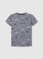 Pepe Jeans logopainatus t-paita poika studio punainen TB001647 - Image 3