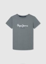 Pepe Jeans logopainatus t-paita poika valu TB001612 - Image 4