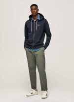 Pepe Jeans logopainatus vetoketjullinen pusero miehet dulwich TB00905 - Image 2