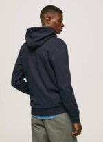 Pepe Jeans logopainatus vetoketjullinen pusero miehet dulwich TB00905 - Image 4