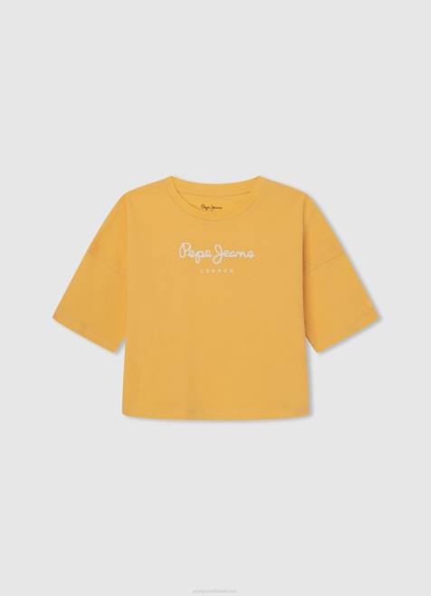 pepe_jeans_logoprintti_boxy_fit_t_paita_tytto_paistaa_tb001479.jpg Pepe Jeans logoprintti boxy fit t-paita tyttö paistaa TB001479 - Image 1