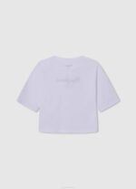 Pepe Jeans logoprintti boxy fit t-paita tyttö valkoinen TB001481 - Image 2