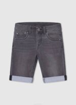 Pepe Jeans logoprintti urheilulliset shortsit poika paistaa TB001686 - Image 2