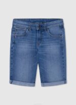 Pepe Jeans logoprintti urheilulliset shortsit poika paistaa TB001686 - Image 4