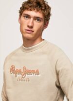 Pepe Jeans logoprinttipusero miehet maltaat TB00887 - Image 3