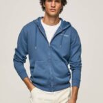 Pepe Jeans logopusero vetoketjulla miehet jarman TB00911