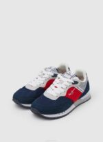 Pepe Jeans london brightonin peruslenkkarit poika laivasto TB001529 - Image 3