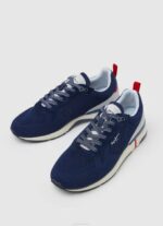 Pepe Jeans london pro -yhdistelmälenkkarit miehet laivasto TB001230 - Image 3