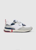 Pepe Jeans london pro -yhdistelmälenkkarit miehet tehtaan valkoinen TB001229