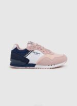 Pepe Jeans Lontoon perusjuoksulenkkarit tyttö pehmeä pinkki TB001318