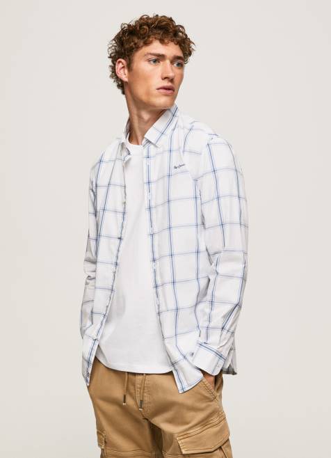 pepe_jeans_lorian_slim_fit_popliinipaita_miehet_norsunluu_tb001029.jpg Pepe Jeans Lorian slim fit popliinipaita miehet norsunluu TB001029 - Image 1