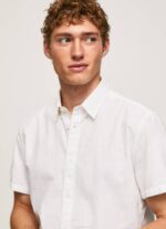 Pepe Jeans lotersdale lyhythihainen paita miehet valkoinen TB001069 - Image 3