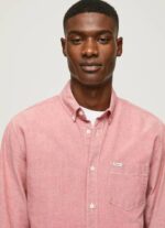 Pepe Jeans Lowell säännöllisesti istuva oxford-paita miehet samea vaaleanpunainen TB001048 - Image 3