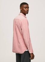 Pepe Jeans Lowell säännöllisesti istuva oxford-paita miehet samea vaaleanpunainen TB001048 - Image 4