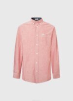 Pepe Jeans Lowell säännöllisesti istuva oxford-paita miehet samea vaaleanpunainen TB001048 - Image 5