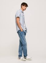 Pepe Jeans luther slim fit raidallinen paita miehet jarman TB001056 - Image 2