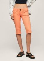 Pepe Jeans lyhennetyt farkkushortsit naiset persikka TB00528 - Image 2