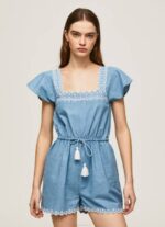 Pepe Jeans lyhyt farkkuhaalari naiset sininen TB00191