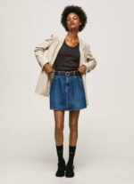 Pepe Jeans lyhyt puuvillainen farkkuhame naiset denim TB0099