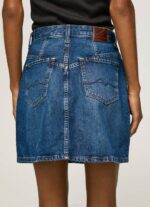 Pepe Jeans lyhyt puuvillainen farkkuhame naiset denim TB0099 - Image 5