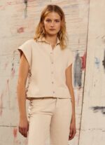 Pepe Jeans lyhythihainen denimpaita naiset denim TB00339