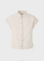 Pepe Jeans lyhythihainen denimpaita naiset denim TB00339 - Image 5