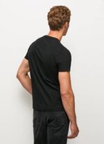 Pepe Jeans lyhythihainen puuvillainen t-paita miehet musta TB001003 - Image 4