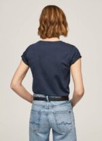 Pepe Jeans lyhythihainen puuvillainen t-paita naiset dulwich TB00430 - Image 4