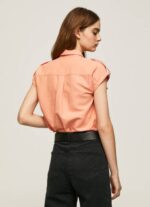 Pepe Jeans lyhythihainen työpaita naiset persikka TB00340 - Image 4