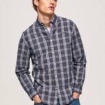 Pepe Jeans Lynwoodin normaalikokoinen ruudullinen paita miehet dulwich TB001033