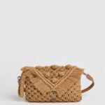 Pepe Jeans macrame crossbody laukku naiset kameli TB00744
