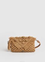 Pepe Jeans macrame crossbody laukku naiset kameli TB00744