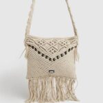 Pepe Jeans macrame crossbody laukku naiset mousse TB00709