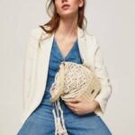 Pepe Jeans makrame ja olkipussi naiset mousse TB00740