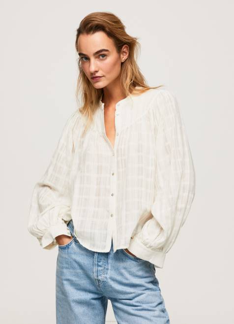 pepe_jeans_mao_kaulus_puuvilla_dobby_pusero_naiset_mousse_tb00362.jpg Pepe Jeans mao kaulus puuvilla Dobby pusero naiset mousse TB00362 - Image 1