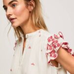 Pepe Jeans mao puseron kirjailtuja yksityiskohtia naiset multi TB00322