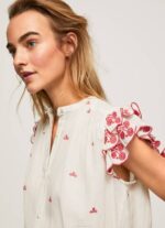 Pepe Jeans mao puseron kirjailtuja yksityiskohtia naiset multi TB00322