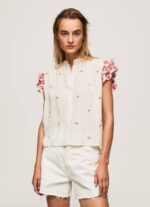 Pepe Jeans mao puseron kirjailtuja yksityiskohtia naiset multi TB00322 - Image 3