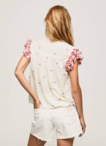 Pepe Jeans mao puseron kirjailtuja yksityiskohtia naiset multi TB00322 - Image 4
