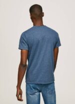 Pepe Jeans marmoroitu logoprintti t-paita miehet jarman TB00986 - Image 4