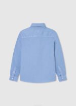 Pepe Jeans Marsken normaalikokoinen oxford-paita poika valkaisu sininen TB001656 - Image 2