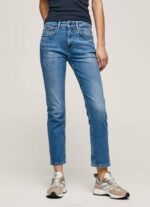 Pepe Jeans mary korkeavyötäröiset tavalliset farkut naiset denim TB0018 - Image 2