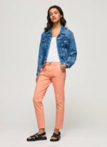 Pepe Jeans maura tavalliset chino-housut naiset persikka TB00308