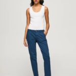 Pepe Jeans maura tavalliset chino-housut naiset valtameri TB00309