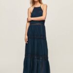 Pepe Jeans mekko kirjailtuilla yksityiskohdilla naiset dulwich TB00218