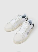 Pepe Jeans Milton mesh -yhdistelmälenkkarit naiset valkoinen TB00612 - Image 3